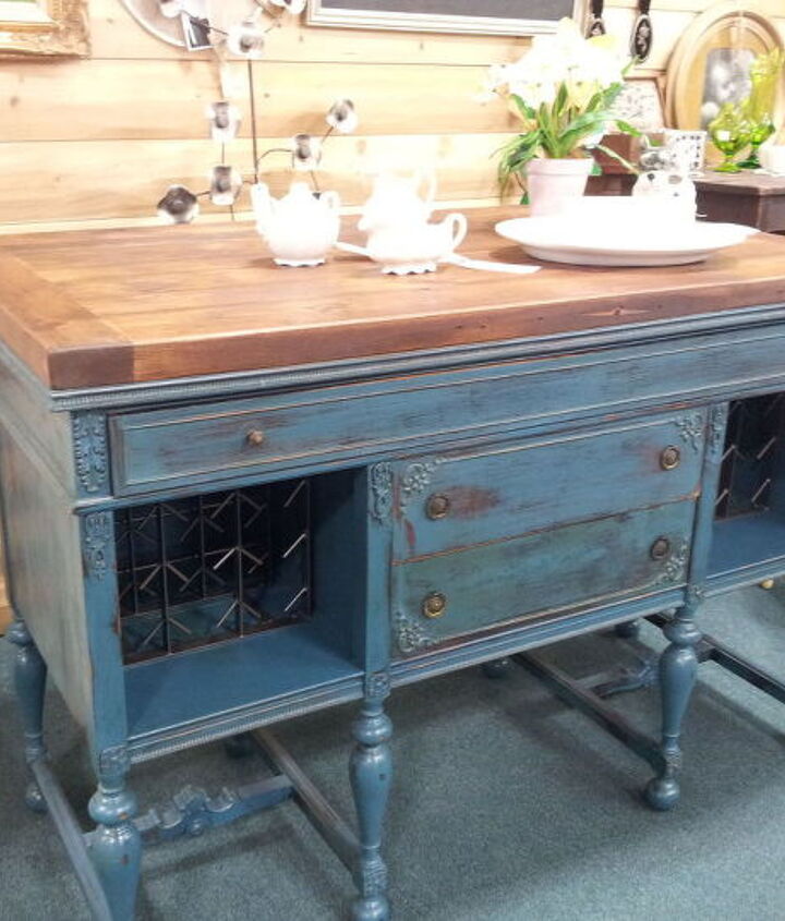 Vintage Buffet To Kitchen Island\/Wine Bar Hometalk Vintage Buffet To Kitchen Island\/Wine Bar Hometalk